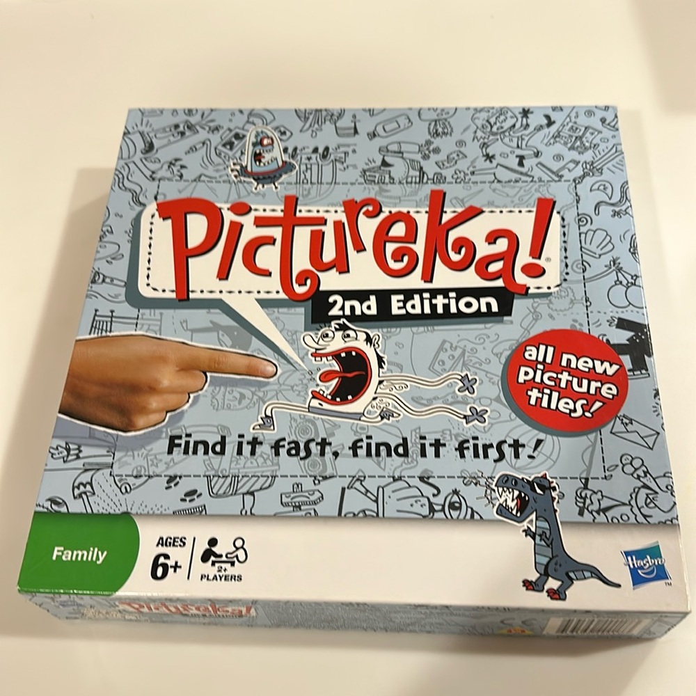 HASBRO Pictureka Board Game - Ages 6 and up - Complete - NWOT